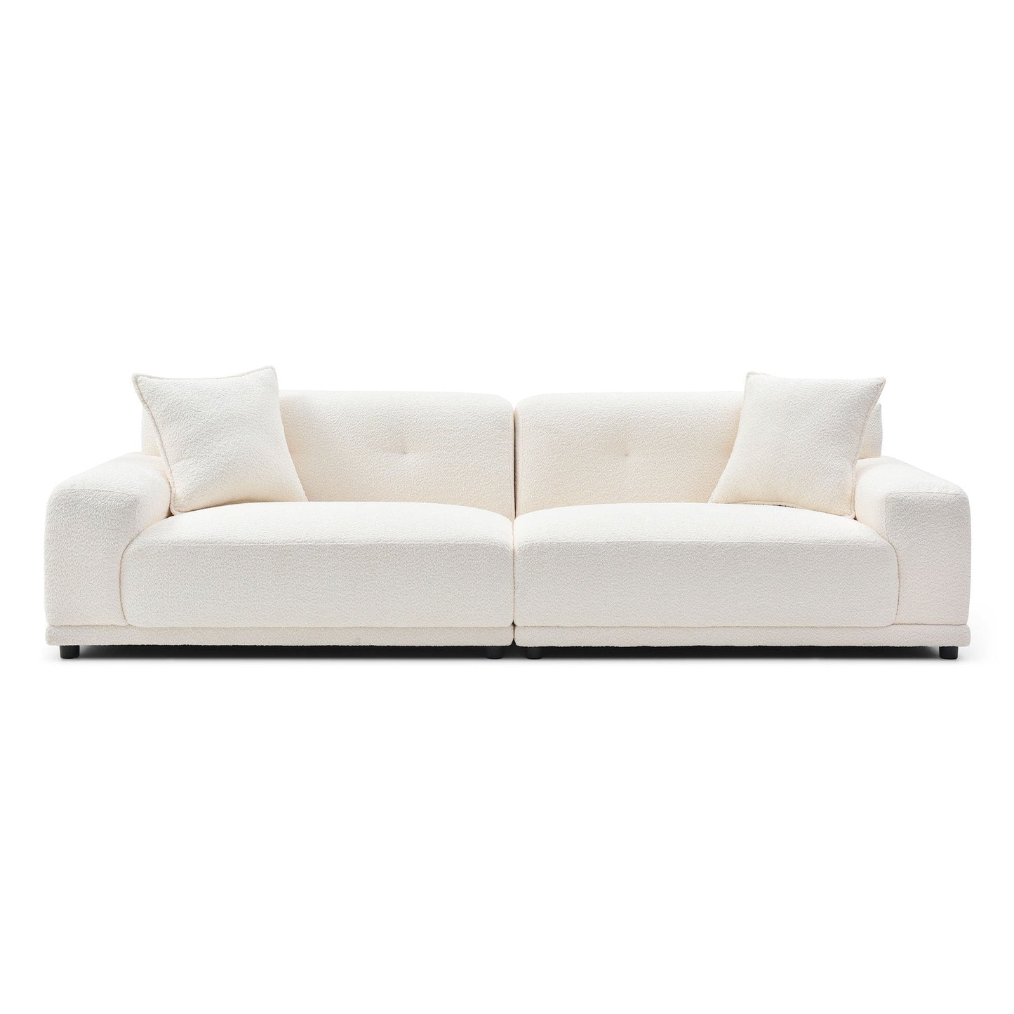 Teddy Fleece Couches with Deep Comfortable Seats