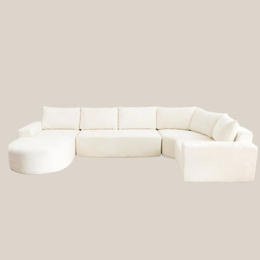 Oversized Modular Cloud Sectional Sofa