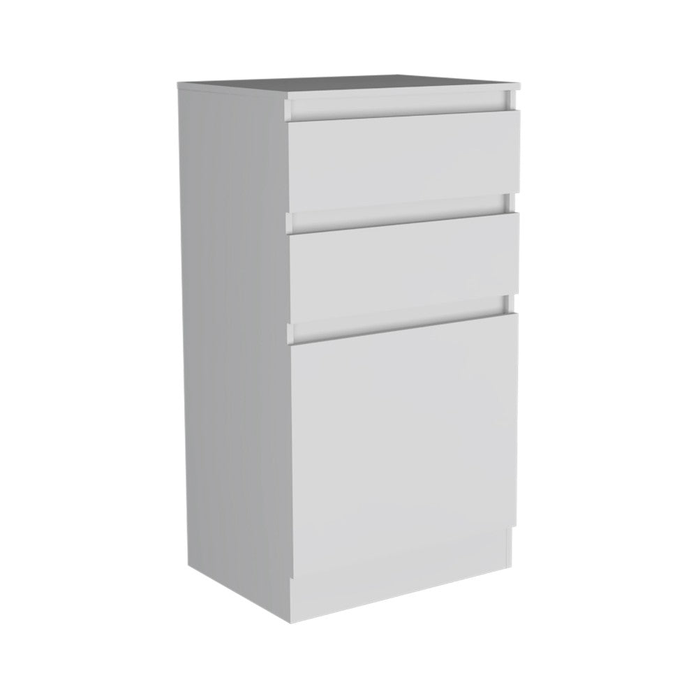 Asturias Dresser Jewelry Box in White Finish Storage Solution