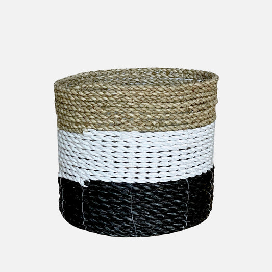 Cesto Asmara Tricolor - M Chic Plant Pot Cover