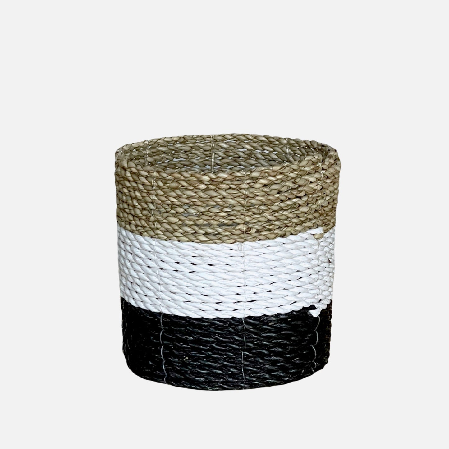 Cesto Asmara Tricolor - S Handcrafted Storage Basket