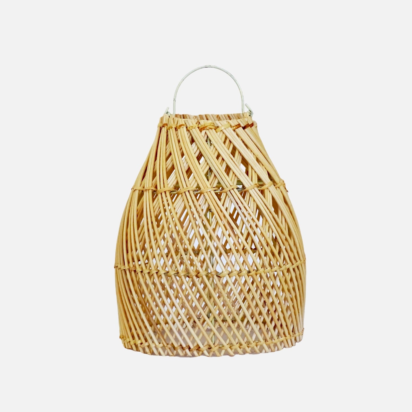 Abajur em Rattan Ayana Cross Natural - S