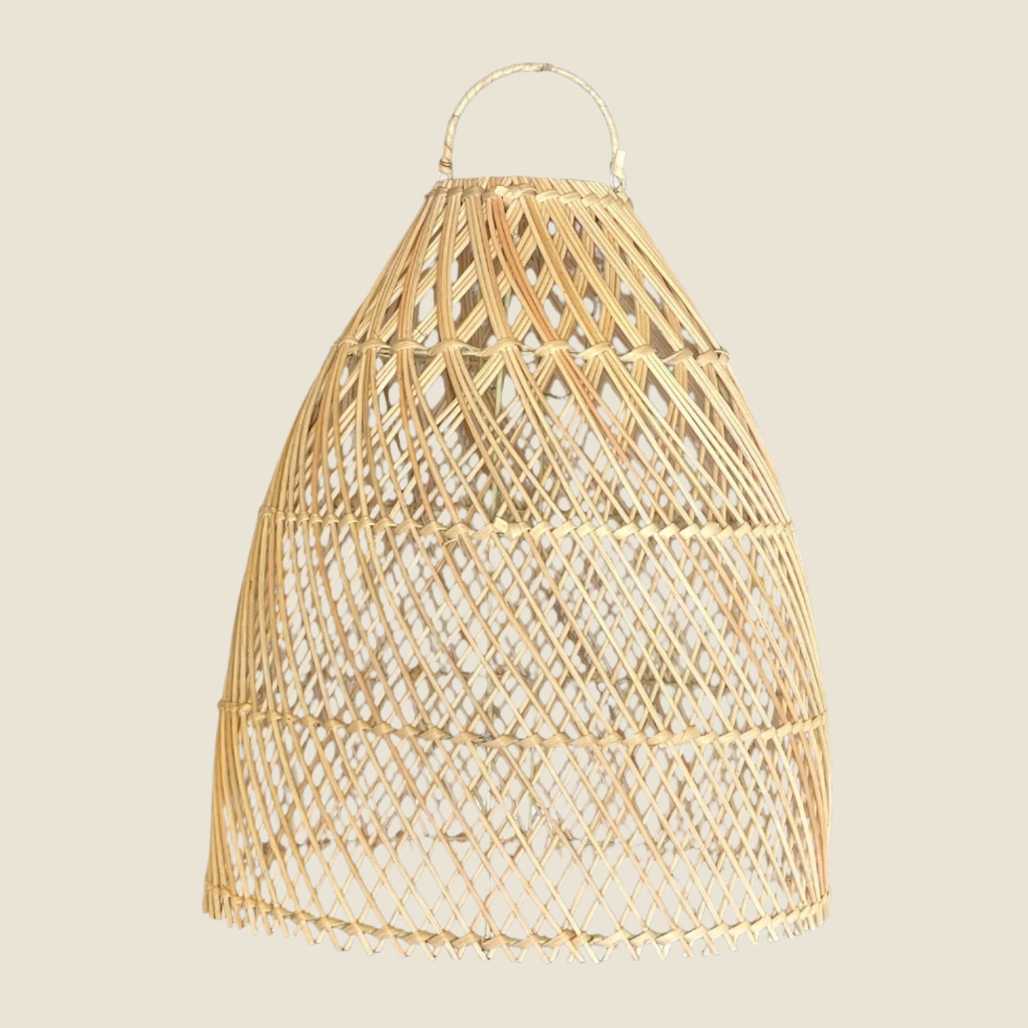 Abajur em Rattan Laga Natural – L