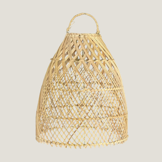 Abajur em Rattan Laga Natural – M