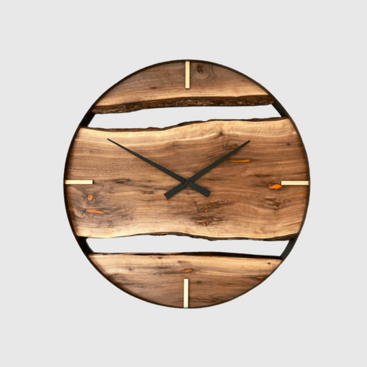 Wooden Wall Art Clock in Various Sizes for Your Space