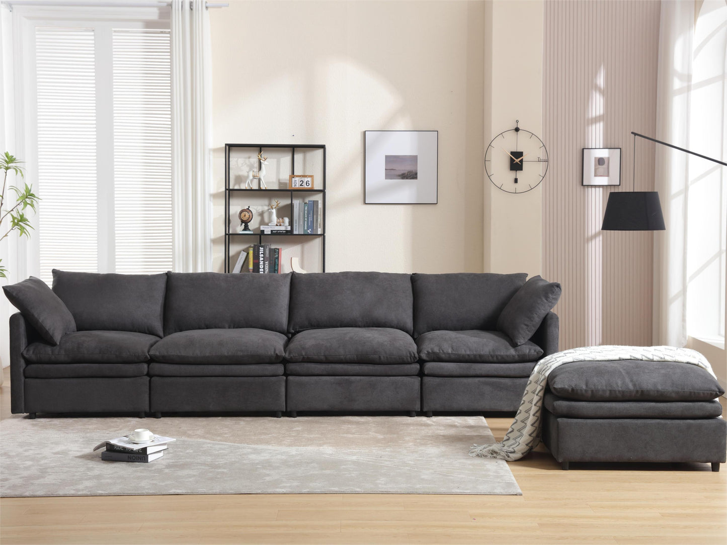 Cozy U-Shaped Sectional Sofa