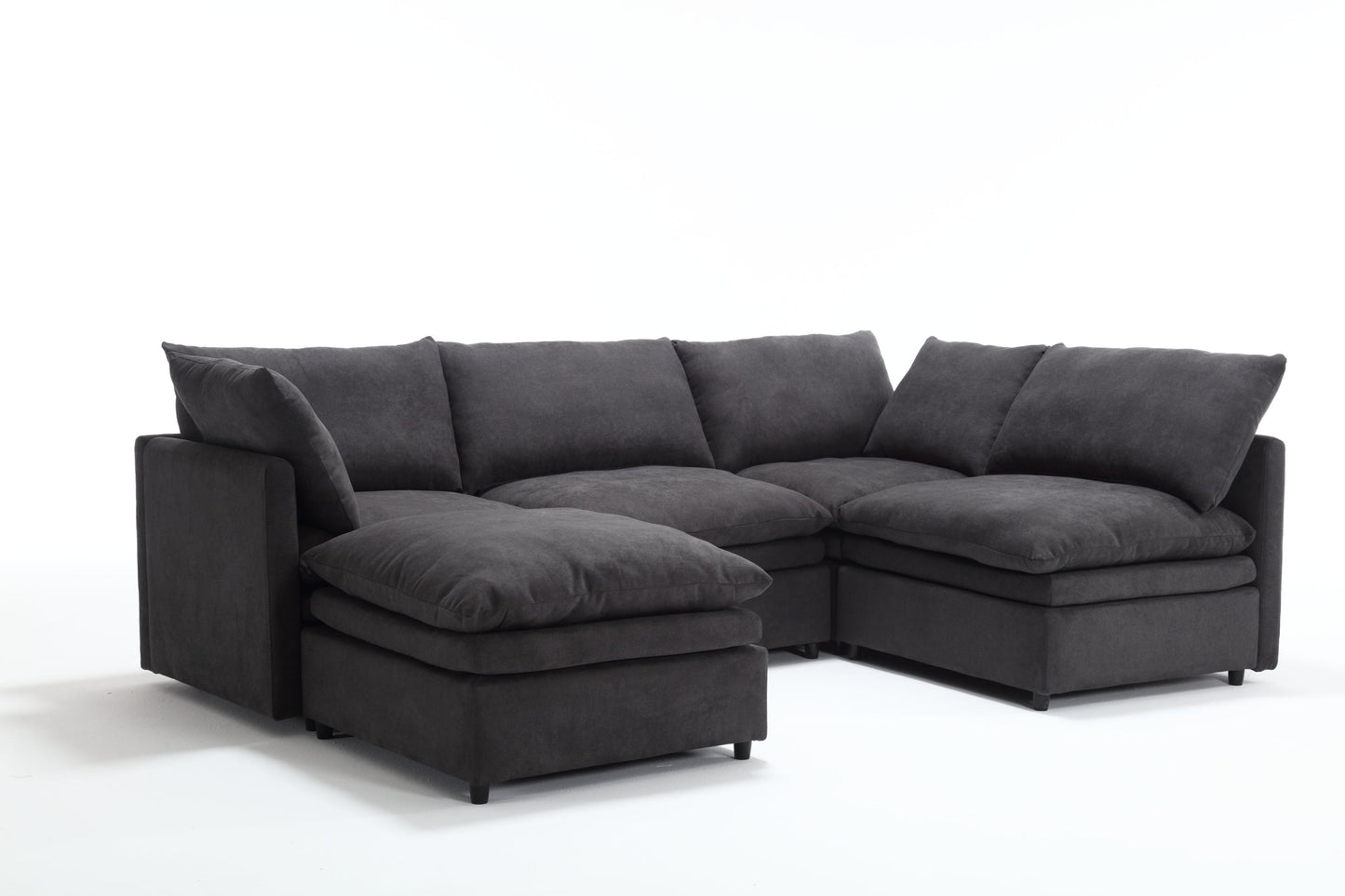 Cozy U-Shaped Sectional Sofa