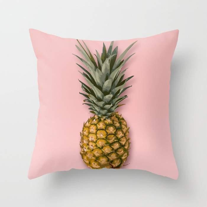 Luxe Pineapple Pillow for Stylish Home Comfort and Fun